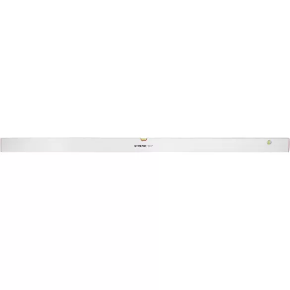 Lehúzóléc, ölesléc, Strend Pro Verizone SA33-20D-3, ezüst, 200 cm, 2 libella, zártszelvény profilú, korrózióálló, alumínium