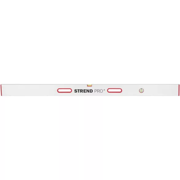 Lehúzóléc, ölesléc, Strend Pro Verizone LV-20A-3, ezüst, 150 cm, 2 libella, 2 fogantyú, zártszelvény profilú, korrózióálló, alumínium