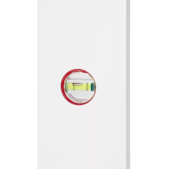 Lehúzóléc, ölesléc, Strend Pro Verizone LV-20A-3, ezüst, 200 cm, 2 libella, 2 fogantyú, zártszelvény profilú, korrózióálló, alumínium