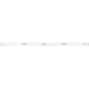 Lehúzóléc, ölesléc, Strend Pro Verizone LV-20A-3, ezüst, 250 cm, 2 libella, 2 fogantyú, zártszelvény profilú, korrózióálló, alumínium