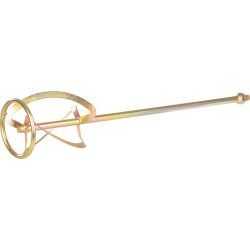   Keverőszár, Strend Pro PXE-01, arany, átmérő: 120 mm, M14 csatlakozás, sárga cinkbevonatú felület, 600 mm