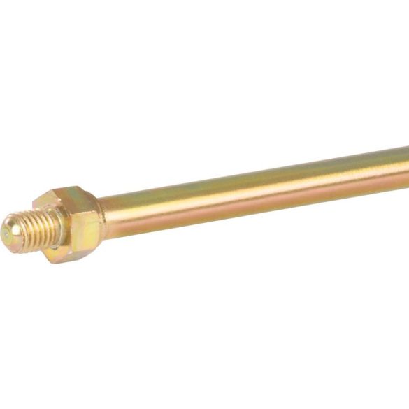 Keverőszár, Strend Pro PXE-01, arany, átmérő: 120 mm, M14 csatlakozás, sárga cinkbevonatú felület, 600 mm