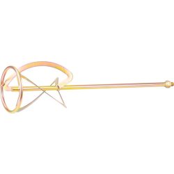   Keverőszár, Strend Pro PXE-01, arany, átmérő: 140 mm, M14 csatlakozás, sárga cinkbevonatú felület, 600 mm