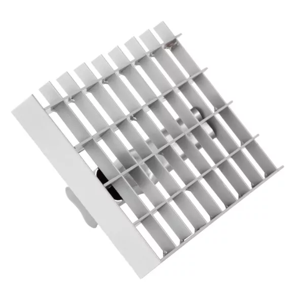 Kaparó, Strend Pro PT-253, szürke, 29 × 15 × 2,2 cm, rácsos, acél, mész-cement vakolat eltávolításához, pórusbetonhoz, polisztirolhoz