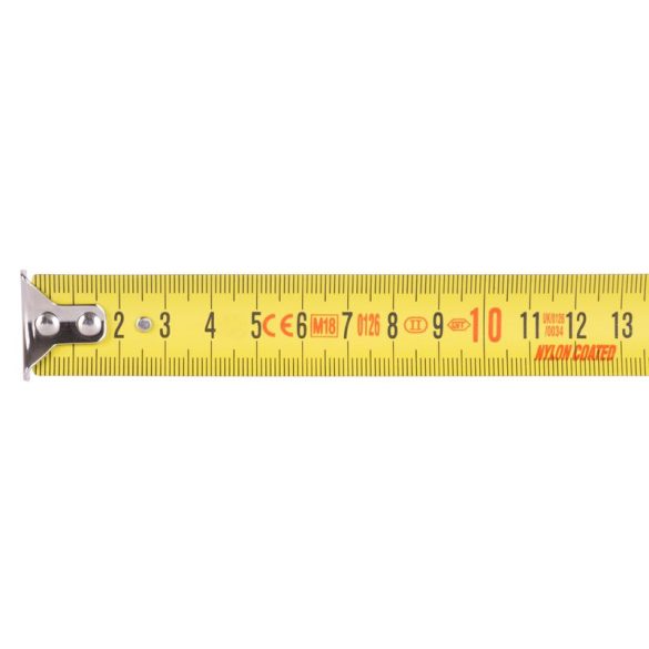 Mérőszalag, Giantop CR-G44, fekete/ezüst, 8 m/25 mm, acél szalag, műanyag tok