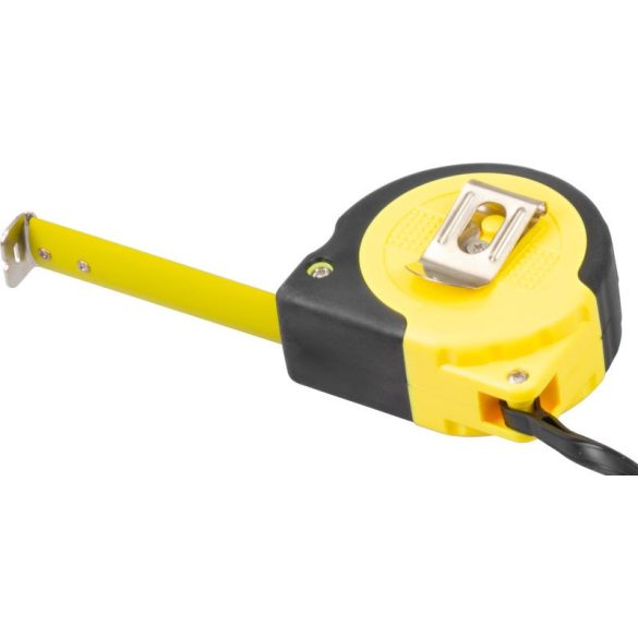 Mérőszalag, Giantop CR-82 CE, sárga/fekete, 12 db-os doboz, 3 m/16 mm, acél szalag, műanyag tok