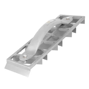 Kaparó, Strend Pro PT-209, szürke, 45 x 9 x 3 cm, rácsos, acél, mész-cement vakolat eltávolításához, pórusbetonhoz, polisztirolhoz
