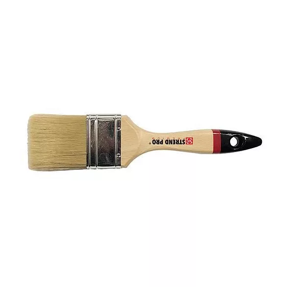 Laposecset, Strend Pro Premium Master, 89 mm, fa nyél, TOP 90 sörtekeverék, rozsdamentes acél foglalat, felakasztható