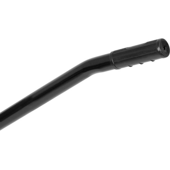 Talicska, Strend Pro Premium Fortis D-1, ezüst/fekete, 100 l, defektmentes tömör Bantam kerék, horganyzott acél puttony, 160 kg teherbírás, PVC markolat