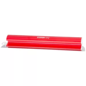 Vakolatsimító, Strend Pro Premium, piros, 60 cm, rozsdamentes acél penge, kétkezes használat, gletthez és gipszvakolathoz