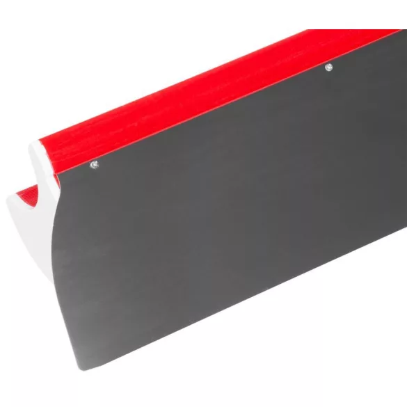 Vakolatsimító, Strend Pro Premium, piros, 60 cm, rozsdamentes acél penge, kétkezes használat, gletthez és gipszvakolathoz