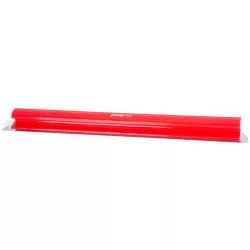   Vakolatsimító, Strend Pro Premium, piros, 100 cm, rozsdamentes acél penge, kétkezes használat, gletthez és gipszvakolathoz