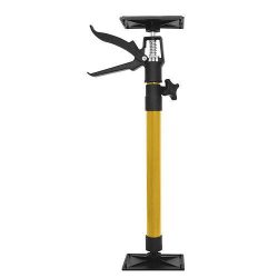   Teleszkópos támasztórúd, Strend Pro SP-804A, sárga/fekete, 50–115 cm, maximum 30 kg teherbírás, acél test, PVC nyomólapok