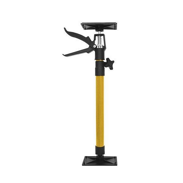 Teleszkópos támasztórúd, Strend Pro SP-804A, sárga/fekete, 50–115 cm, maximum 30 kg teherbírás, acél test, PVC nyomólapok