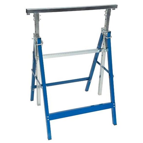 Munkabak, Strend Pro T55, kék, állítható magasság: 81,5–131,5 cm, 200 kg terhelhetőség