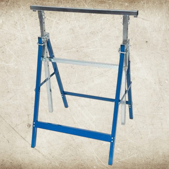 Munkabak, Strend Pro T55, kék, állítható magasság: 81,5–131,5 cm, 200 kg terhelhetőség