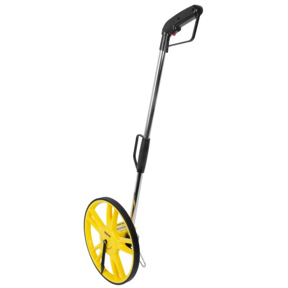 Mérőkerék, Strend Pro DMW601, sárga, 318 mm kerékátmérő, ±0,5% pontosság, 0–99 999,9 m mérési tartomány, IP20, elemes