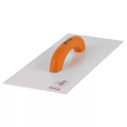   Műanyag simító, ProTec 803001, fehér/narancssárga, 40 x 18 cm, duroplaszt, vakolatok és homlokzatok simításához
