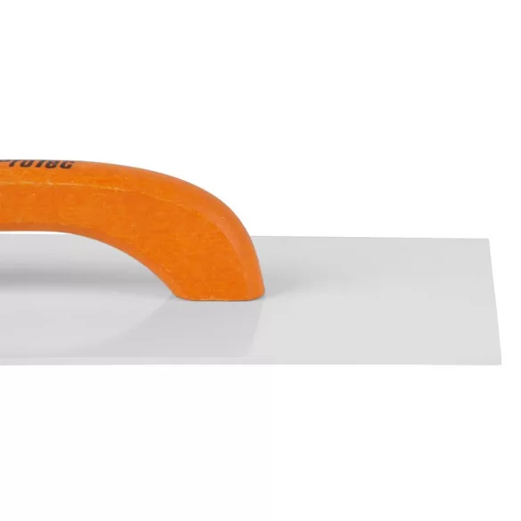 Műanyag simító, ProTec 803001, fehér/narancssárga, 40 x 18 cm, duroplaszt, vakolatok és homlokzatok simításához