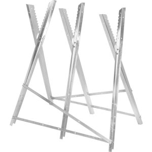 Fafűrészelő állvány, Strend Pro Garden TT5084, 5,57 kg, maximum 150 kg terhelhetőség, fafűrészeléshez