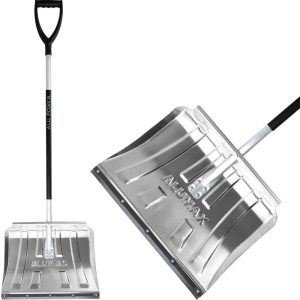 Hótoló, Prosperplast Alumax S, 50 x 37,5 / 150,5 cm, vegyes színek, fogantyúval, gumi él, alumínium nyél