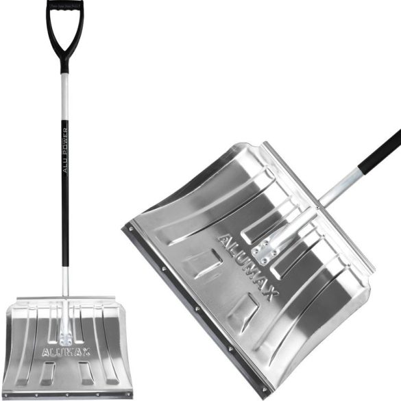 Hótoló, Prosperplast Alumax S, 50 x 37,5 / 150,5 cm, vegyes színek, fogantyúval, gumi él, alumínium nyél