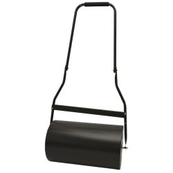   Gyepszellőztető henger, Strend Pro Garden GR001, fekete, acél, 50 x 32 cm, 38 l, homokkal tölthető