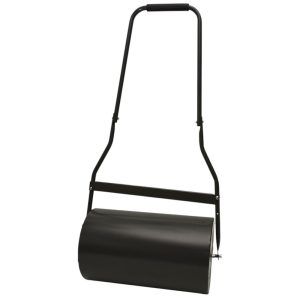 Gyepszellőztető henger, Strend Pro Garden GR001, fekete, acél, 50 x 32 cm, 38 l, homokkal tölthető