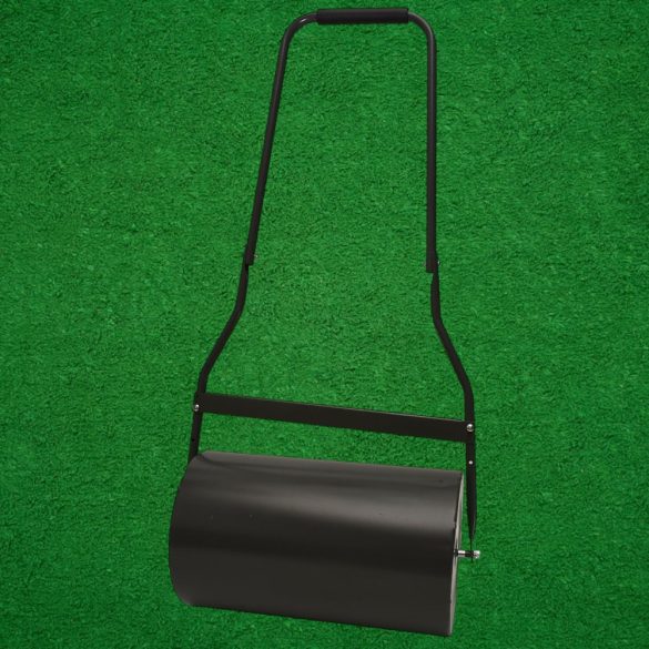 Gyepszellőztető henger, Strend Pro Garden GR001, fekete, acél, 50 x 32 cm, 38 l, homokkal tölthető