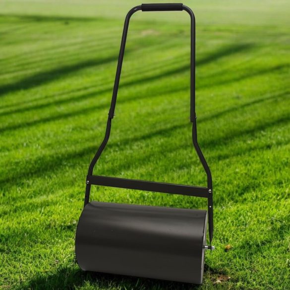 Gyepszellőztető henger, Strend Pro Garden GR001, fekete, acél, 50 x 32 cm, 38 l, homokkal tölthető