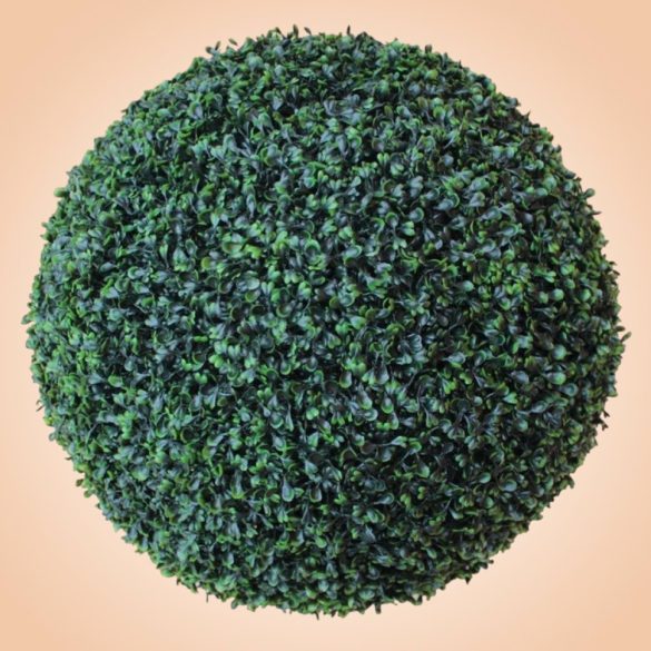 Kerti dekoráció, Strend Pro E052A, puszpánggömb, zöld, 39 cm