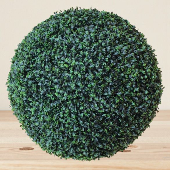 Kerti dekoráció, Strend Pro E052A, puszpánggömb, zöld, 39 cm