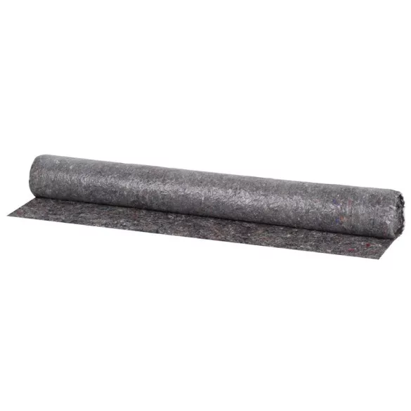 Takarófólia, Strend Pro AF730, szürke, 100 cm x 10 m, 300 g/m², nedvszívó, csúszásgátló alj, többször használható, padlóra, lépcsőkre, bútorokra