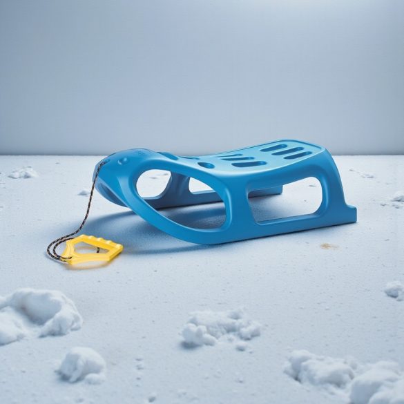 Szánkó, Prosperplast Kis Fóka, 86 × 46 cm, műanyag, ergonomikus kialakítású, tartós, gyermekeknek, biztonságos