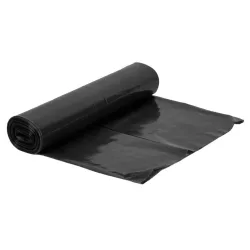   Szemeteszsák, MagicHome, ROLO, 240 l, 100 x 125 cm, fekete, erős műanyag, 10 db-os csomag