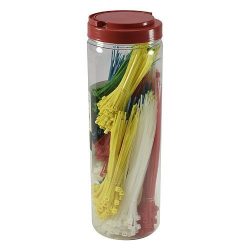   Kábelkötegelő, Strend Pro, többszínű készlet, 15 cm x 2,5 mm, 1000 db/csomag