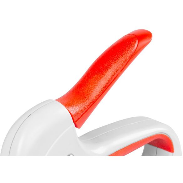 Kézi tűzőgép, Strend Pro Premium CT667, fehér, 6–8 mm kapocshossz, A típusú kapcsokhoz, műanyag burkolat, acél mechanika, kábelrögzítő