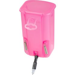   Nyúl itató, Novital Derby + Dr. Top 45°, rózsaszín, 1 l, 45°-os dőlésű, gyógyszeradagoláshoz is használható