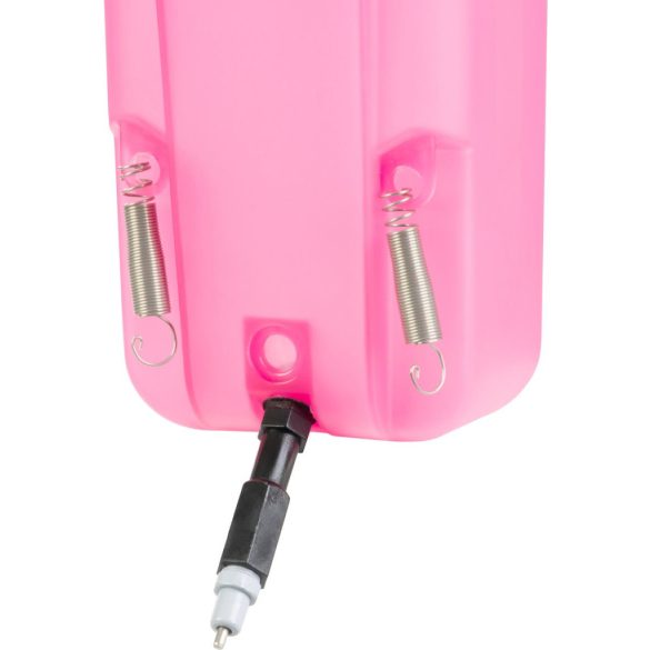 Nyúl itató, Novital Derby + Dr. Top 45°, rózsaszín, 1 l, 45°-os dőlésű, gyógyszeradagoláshoz is használható