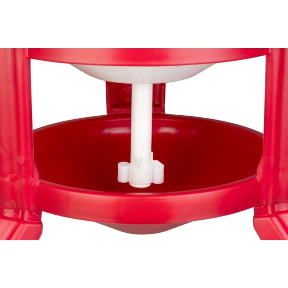 Baromfi itató, Novital Gold, 30 l, fehér, műanyag, könnyen tisztítható, higiénikus, stabil, szilárd