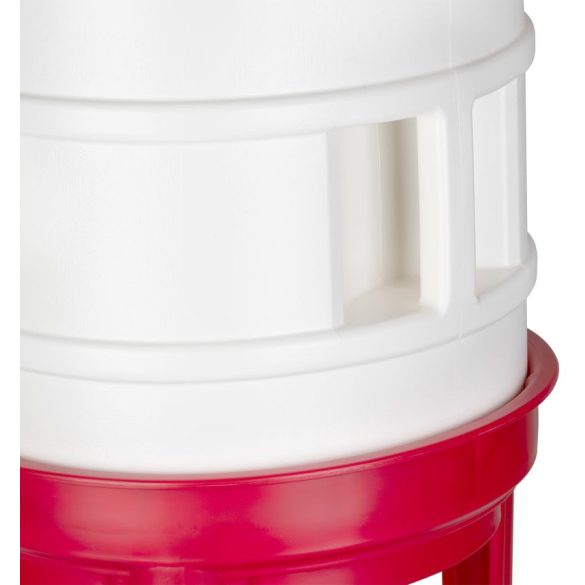 Baromfi itató, Novital Gold, 30 l, fehér, műanyag, könnyen tisztítható, higiénikus, stabil, szilárd