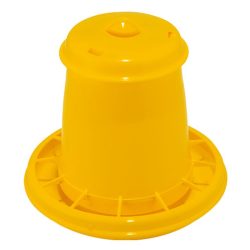 Baromfi etető, Novital 2070AF, sárga, 2,5 l, műanyag