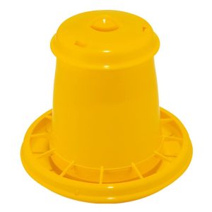 Baromfi etető, Novital 2070AF, sárga, 2,5 l, műanyag