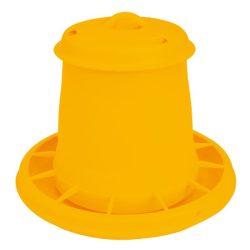 Baromfi etető, Novital 2071AF, sárga, 5,25 l, műanyag