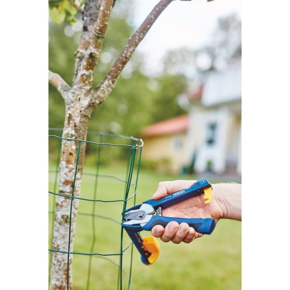 Kézi tűzőgép, Rapid FP216, kék/fekete, 2–8 mm kapocshossz, VR16 kapcsokhoz, műanyag burkolat, acél mechanika, kapcsos