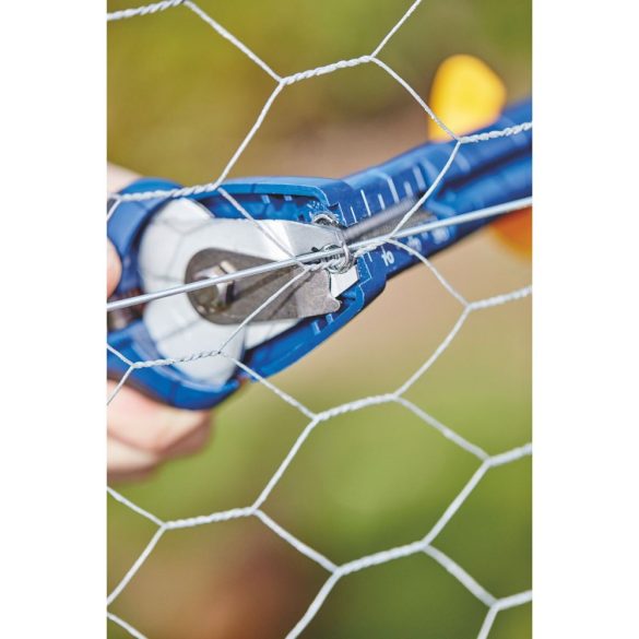 Kézi tűzőgép, Rapid FP216, kék/fekete, 2–8 mm kapocshossz, VR16 kapcsokhoz, műanyag burkolat, acél mechanika, kapcsos