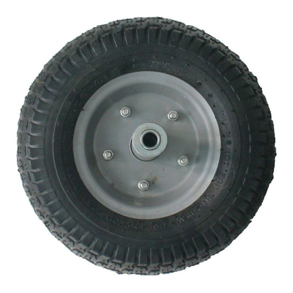 Talicskakerék, Strend Pro Garden Goodfarm 411, fekete, 13/5.00-6, 31 cm átmérő, 9,5 cm szélesség, tengelyfurat: 16 mm