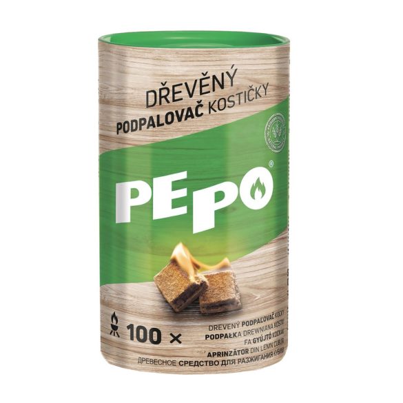 PE-PO® szilárd fa gyújtós - 100db