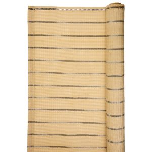 Árnyékoló háló medence fölé, kerítésre, Strend Pro Garden, 1 x 10 m, bézs, UV-álló, időjárásálló, 85% árnyékolás, 185 g/m2