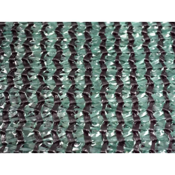 Árnyékoló háló medence fölé, kerítésre, Strend Pro Garden, 1,5 x 10 m, zöld, 90% árnyékolás, HDPE, UV-álló, 150 g/m2, időjárásálló